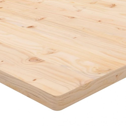 Skrivebordsplade 110x55x2,5 cm massivt fyrretræ