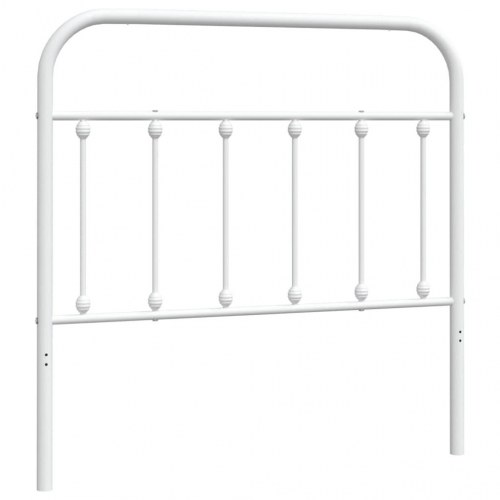 Udskiftningsgavl i metal 100 cm - hvid