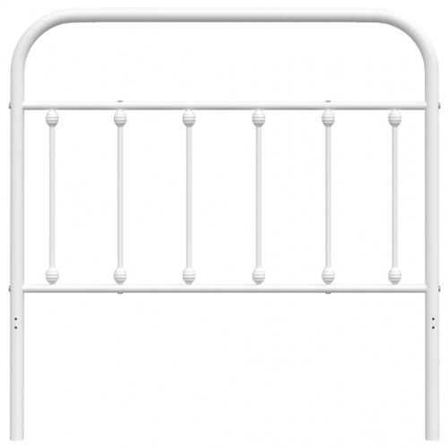 Udskiftningsgavl i metal 100 cm - hvid