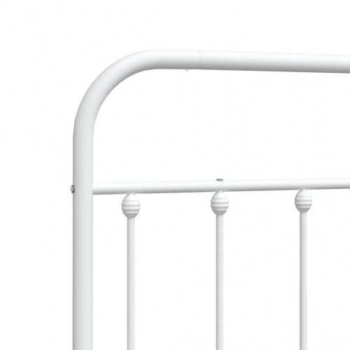 Udskiftningsgavl i metal 100 cm - hvid