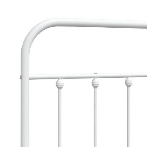 Udskiftningsgavl i metal 200 cm - hvid