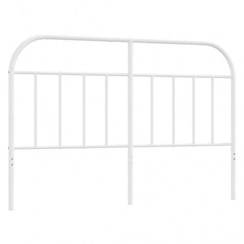 Udskiftningsgavl i metal - hvid, 135 cm