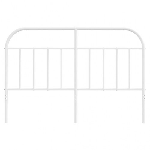 Udskiftningsgavl i metal - hvid, 135 cm