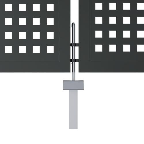 Havelåge 400x175 cm stål antracitgrå