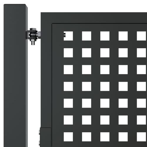Havelåge 105x250 cm stål antracitgrå