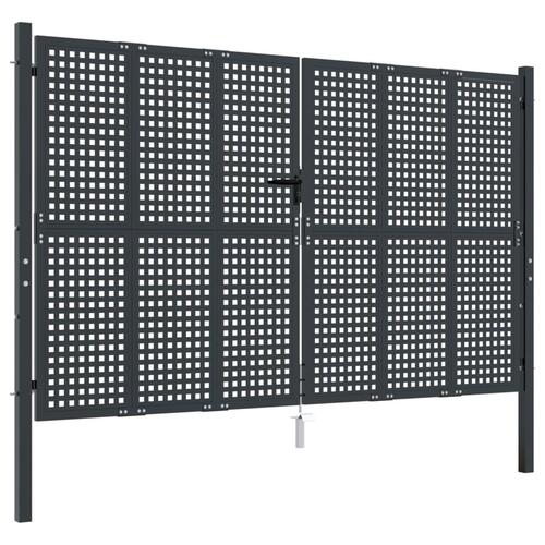 Havelåge 300x175 cm stål antracitgrå