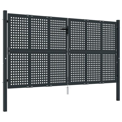 Havelåge 300x125 cm stål antracitgrå