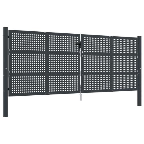 Havelåge 400x150 cm stål antracitgrå