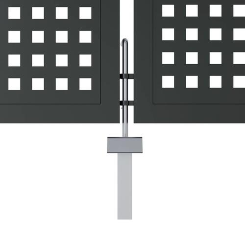 Havelåge 400x150 cm stål antracitgrå