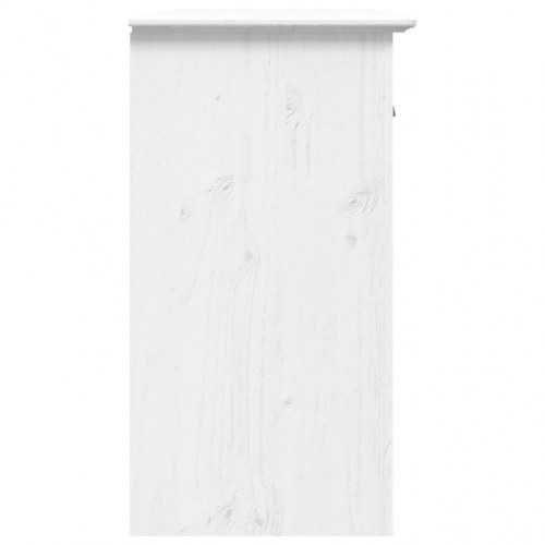 Skænk BODO 115,5×44×80 cm - massivt fyrretræ, hvid