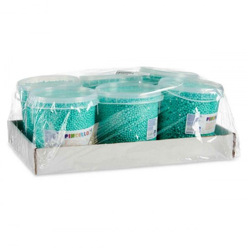 Kreativt hobbymateriale - dekorationsbolde, grøn, 1,4 l (6 stk)
