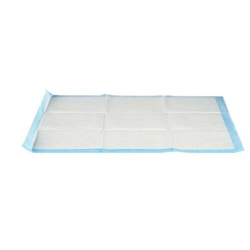 Træningsunderlag til hvalpe 60 x 90 cm Blå Hvid Papir Polyetylen (10 enheder)
