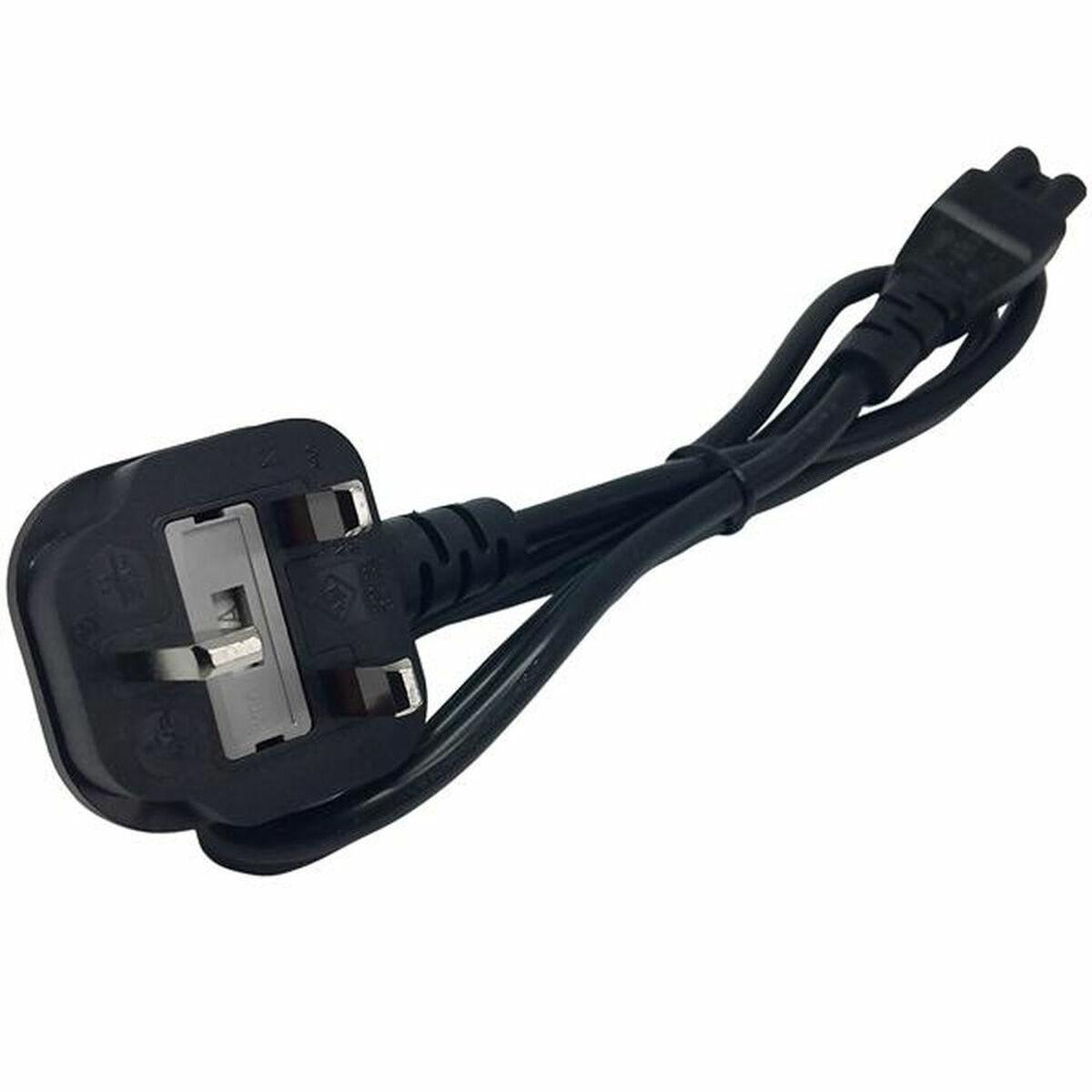 StarTech.com UK Laptop Power Cord 3 Slot for UK BS1363 to C5 Clover Leaf - power cable - 1 m