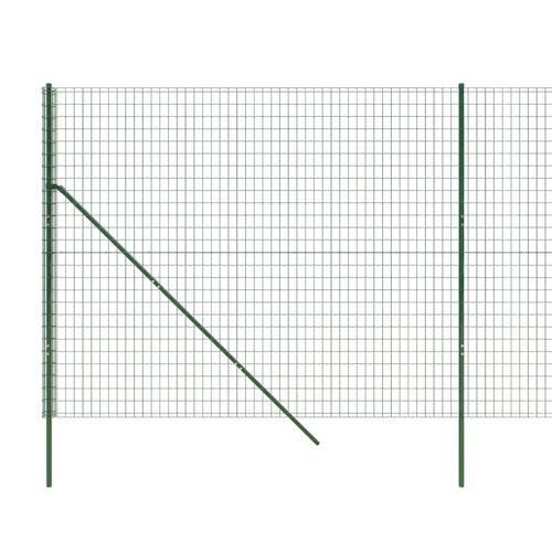 Trådhegn 2,2x10 m galvaniseret stål grøn