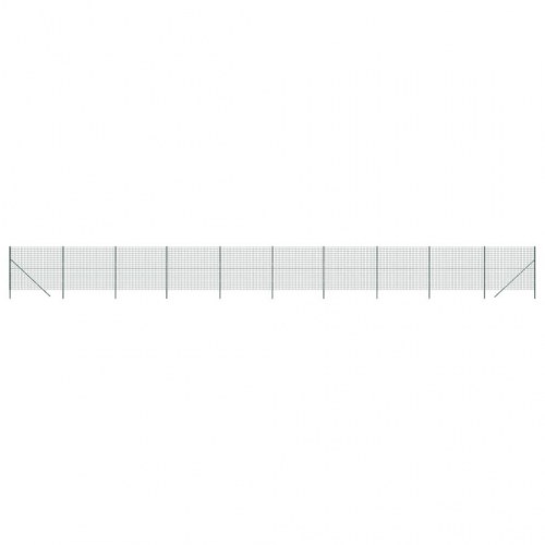 Trådhegn 1,6x25 m galvaniseret stål grøn