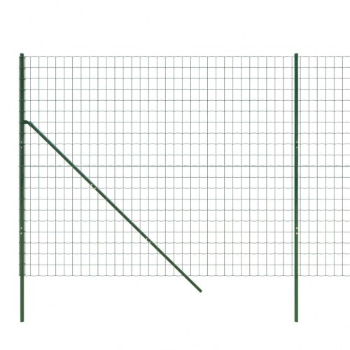 Trådhegn 1,6x25 m galvaniseret stål grøn
