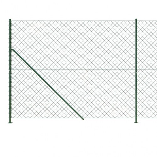 Trådhegn med flange 1,8x10 m grøn
