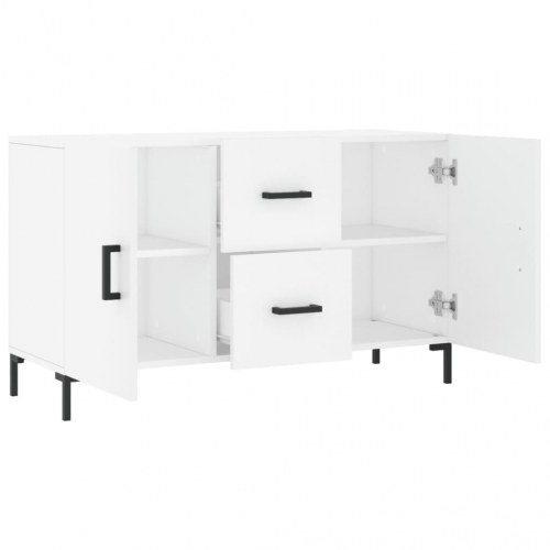 Skænk 100x36x60 cm konstrueret træ hvid