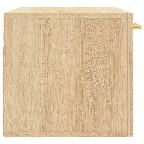 Vægskab 80 x 36,5 x 35 cm - sonoma-eg
