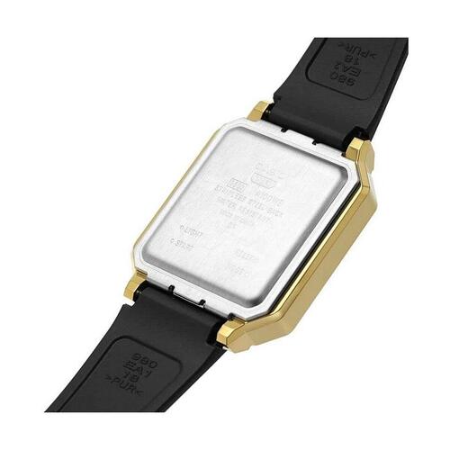 Casio herreur A100WEFG-9AEF - digitalt armbåndsur i guldlook