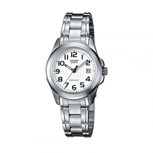 Casio dameur MTP-1259PD-7BEG - klassisk armbåndsur i stål