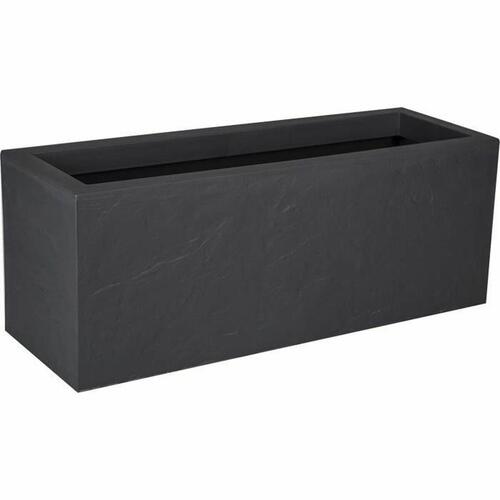 Urtepotte EDA Sort Antracit 79,5 x 29,5 x 29,5 cm