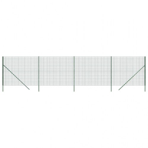 Trådhegn 1,6x10 m galvaniseret stål grøn