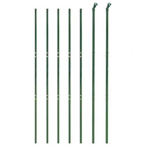 Trådhegn 1,6x10 m galvaniseret stål grøn