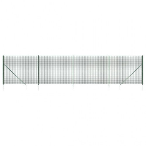 Trådhegn med jordspyd 1,8x10 m grøn
