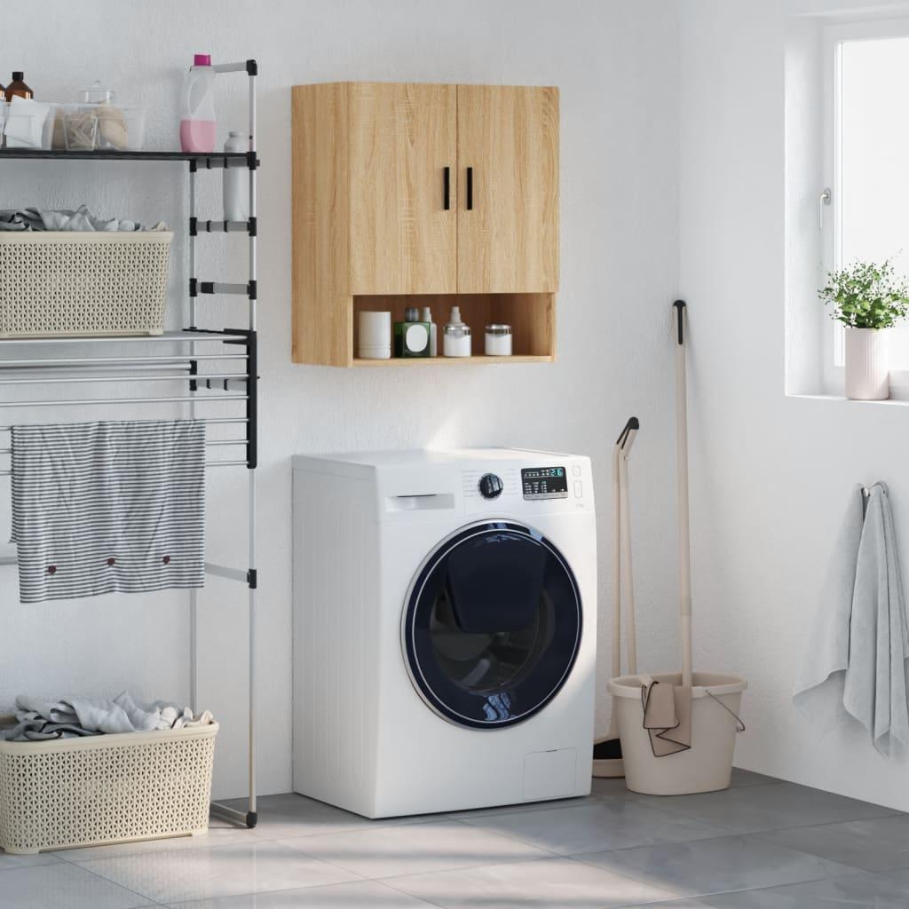 Vægskab 60x31x70 cm konstrueret træ sonoma-eg billede