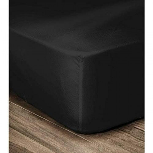 Lovely Home faconsyet lagen - sort, dobbelt 140 × 190 cm