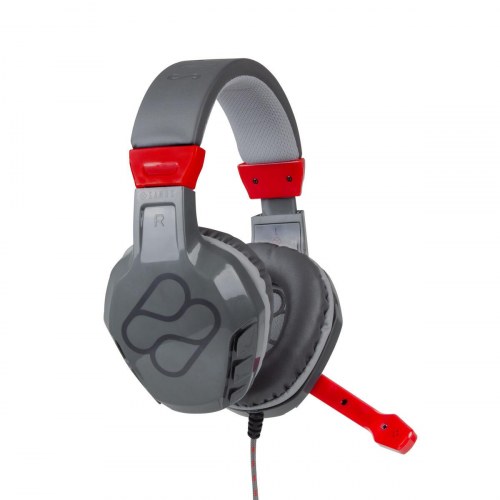 Gaming headset FR-TEC Samus - sort/rød/grå
