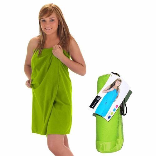 Håndklæder Secaneta 74000-009 Mikrofiber Limegrøn 80 x 130 cm