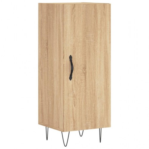 Skænk i konstrueret træ 34,5×34×90 cm - sonoma-eg