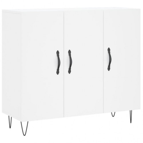 Skænk 90 x 34 x 80 cm - hvid