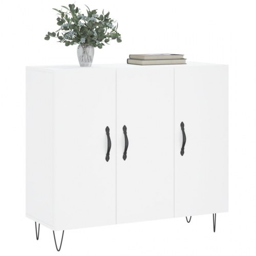 Skænk 90 x 34 x 80 cm - hvid
