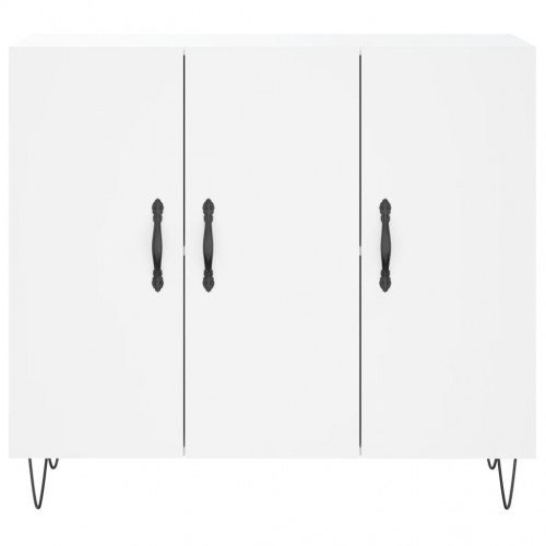 Skænk 90 x 34 x 80 cm - hvid