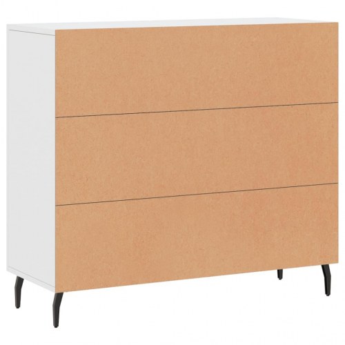 Skab 90 x 34 x 80 cm - hvid