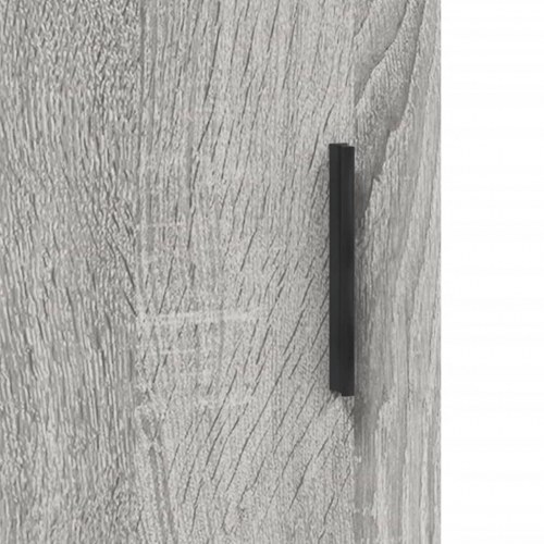 Skab/skænk 90×34×80 cm i konstrueret træ - grå sonoma-eg