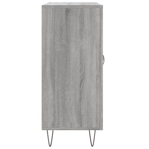 Skænk 90 x 34 x 80 cm - grå sonoma-eg