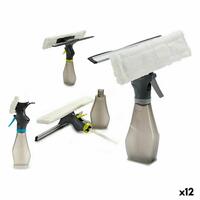 Vinduespudser med Integreret Damper Dobbelt Plastik 26 x 27,5 x 26 cm (12 enheder)