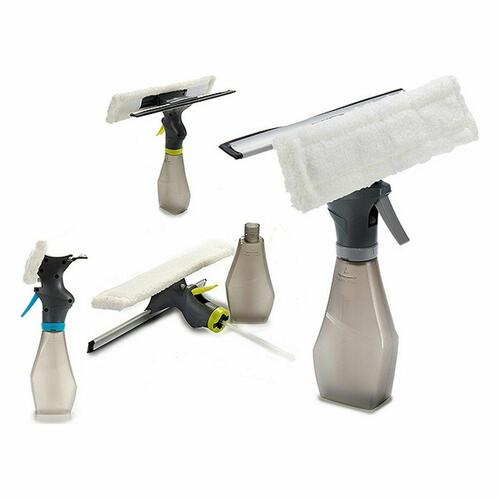 Vinduespudser med Integreret Damper Dobbelt Plastik 26 x 27,5 x 26 cm (12 enheder)