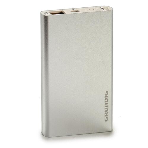 Powerbank Grundig 4000 mAh Sølvfarvet (6 enheder)