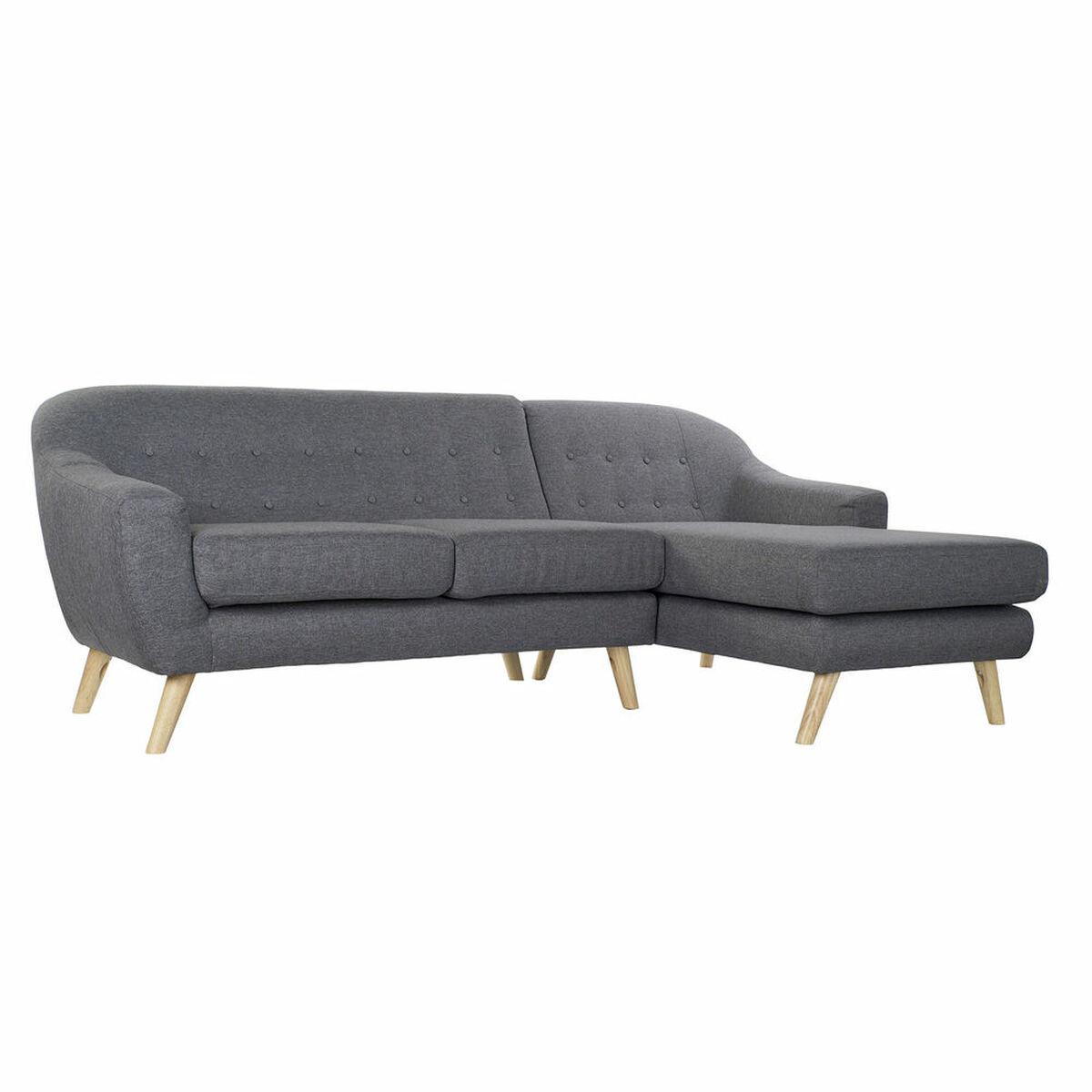 Personers Sofa 8424001799442 Grå Multifarvet Natur Træ Gummitræ Scandi 230 144