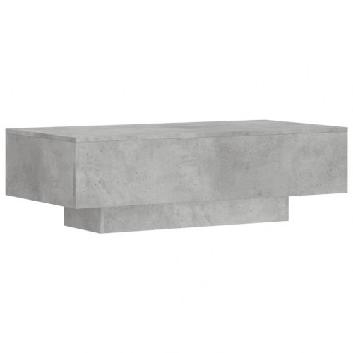 Sofabord i konstrueret træ - 100 × 49,5 × 31 cm, betongrå