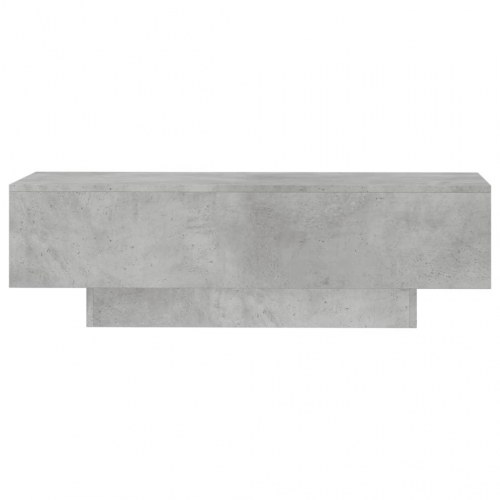 Sofabord i konstrueret træ - 100 × 49,5 × 31 cm, betongrå