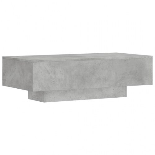 Sofabord i konstrueret træ - 100 × 49,5 × 31 cm, betongrå