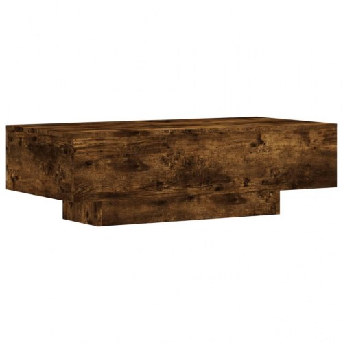 Sofabord i konstrueret træ - 100 × 49,5 × 31 cm, røget egetræsfarve