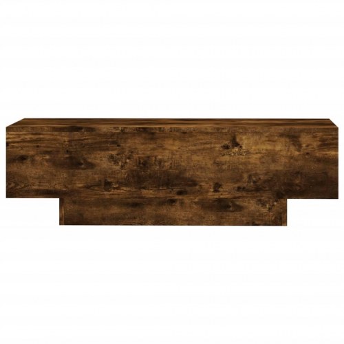 Sofabord i konstrueret træ - 100 × 49,5 × 31 cm, røget egetræsfarve