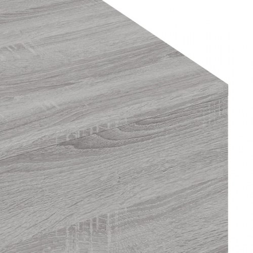 Sofabord i konstrueret træ - 100 × 49,5 × 31 cm, grå sonoma-eg